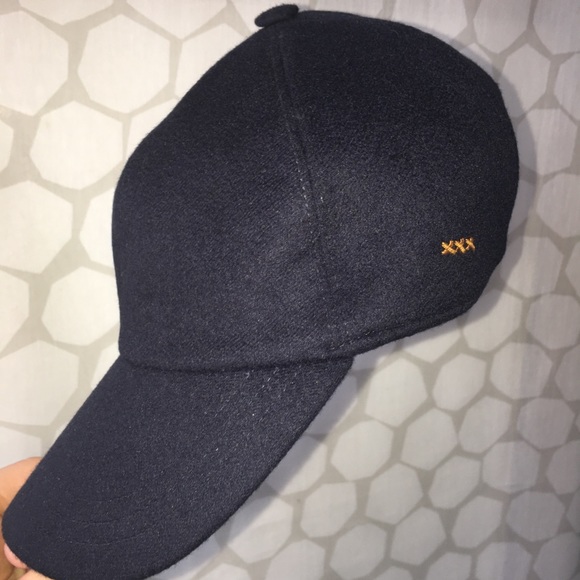 Ermenegildo Zegna Other - Ermenegildo Zegna Cashmere Baseball Cap in navy.